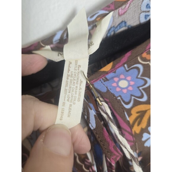 Matilda Jane Make Believe Intermission Dress Small NWT Boho FloralLace Trim Fall - Picture 5 of 9